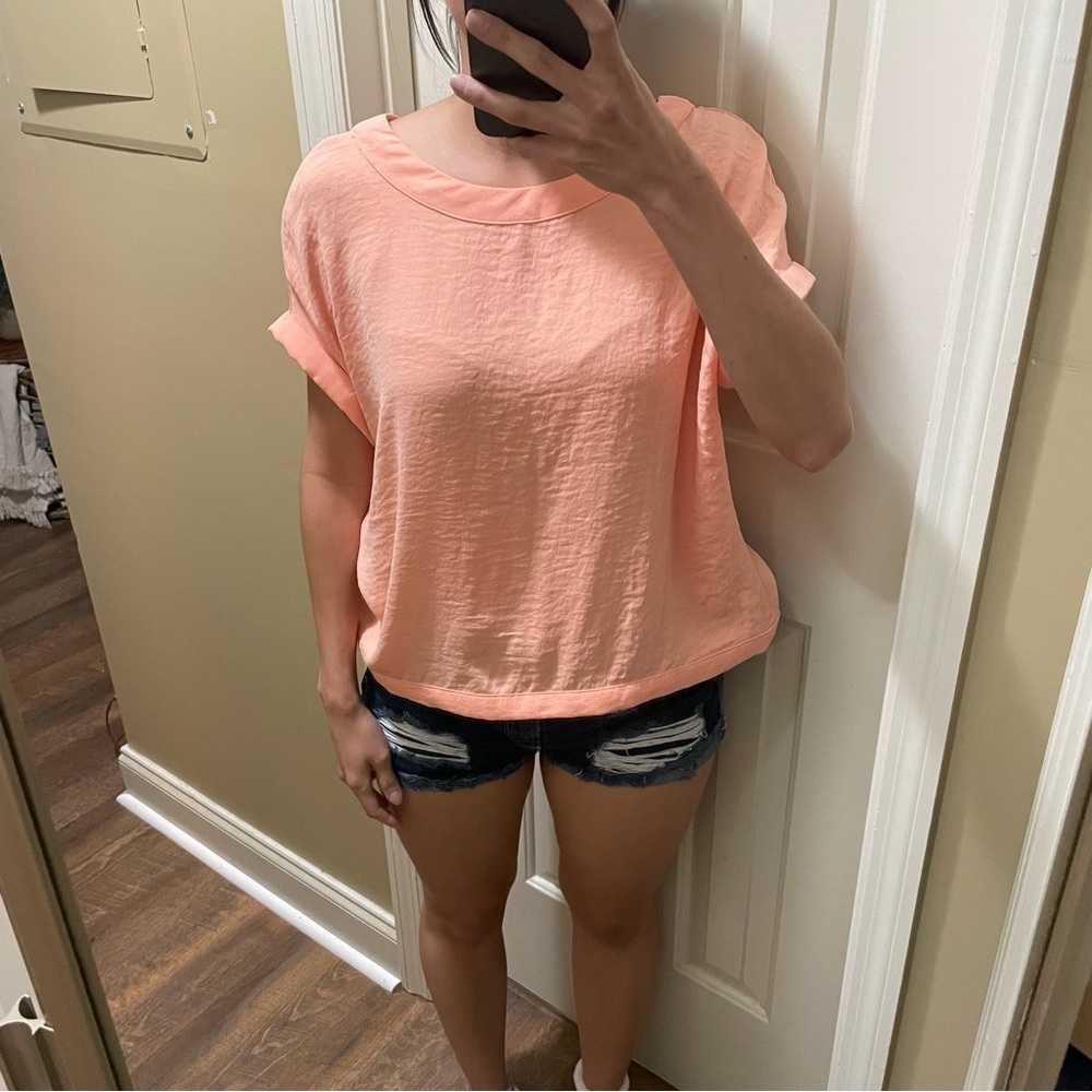 Pink blouse